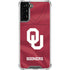 University of Oklahoma Red Jersey Galaxy S21 FE Clear Case